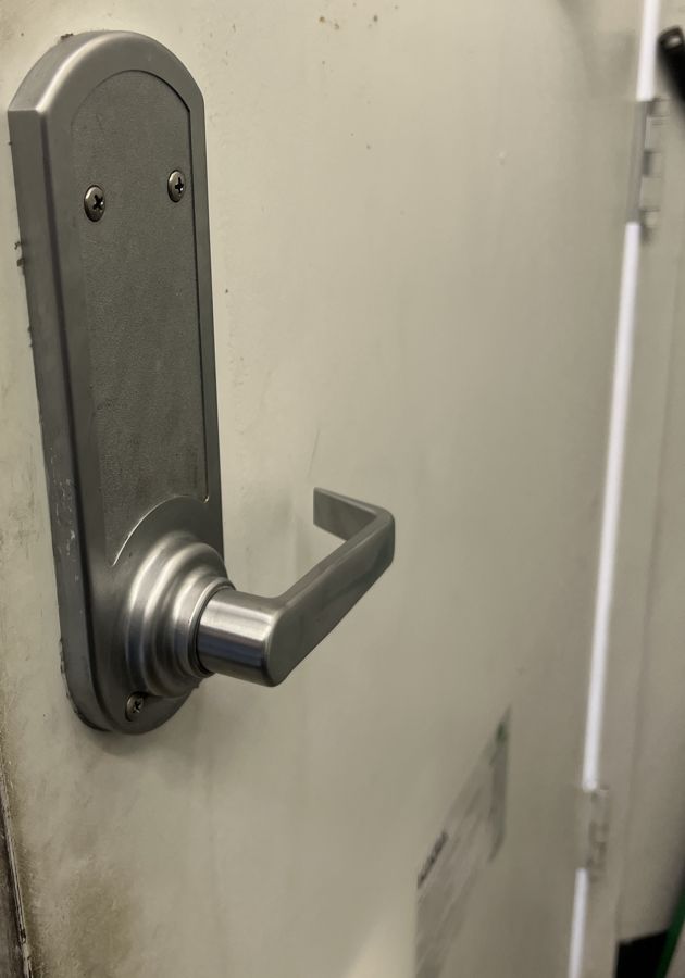 New commercial lever installed, Mebane NC